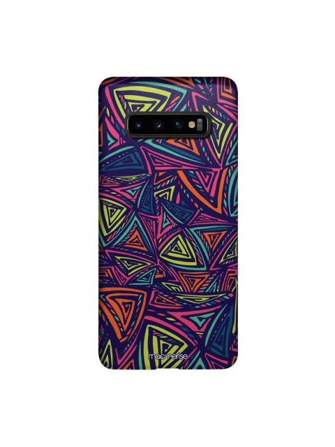 

macmerise Multicoloured Neon Angles Sublime Samsung Galaxy S10 Plus Back Case, Multi