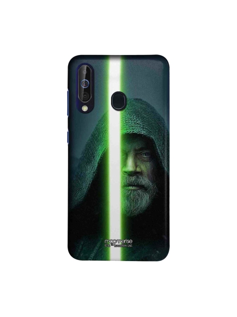 

macmerise Green & White Light Saber Samsung Galaxy M40 Back Case
