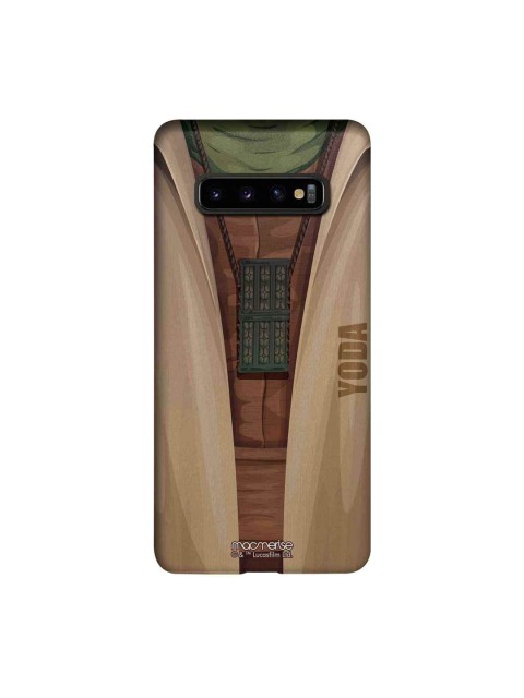 

macmerise Brown & Green Star Wars Attire Yoda Sublime Samsung Galaxy S10 Plus Back Case
