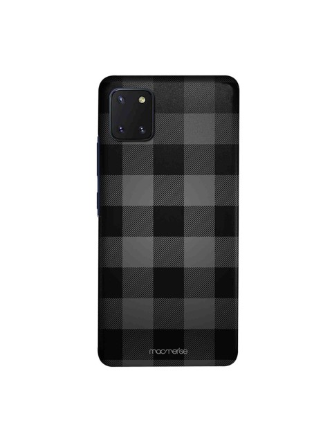 

macmerise Grey & Black Checkmate Sublime Samsung Galaxy Note 10 Lite Case