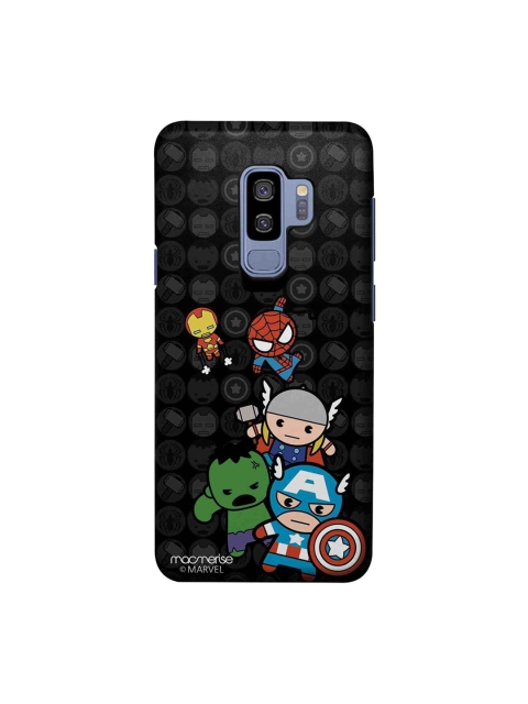

macmerise Black & Blue Marvel Comics Kawaii Art Sublime Samsung Galaxy S9 Plus Back Case