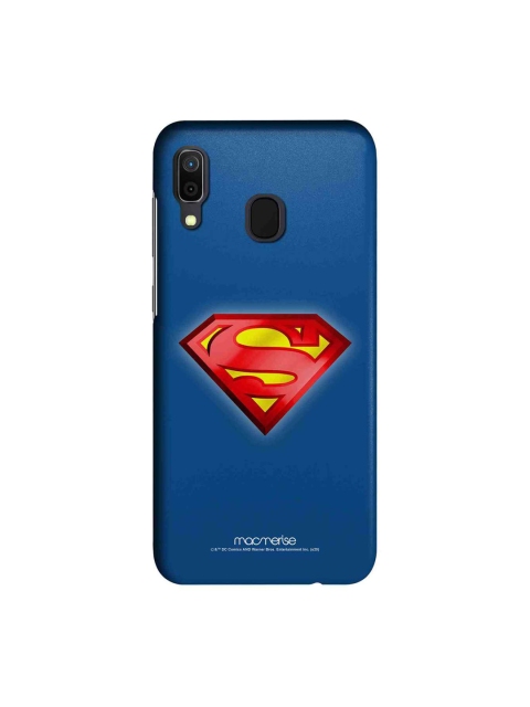 

macmerise Blue & Red DC Comics Logo Superman Sublime Samsung Galaxy A30 Back Case