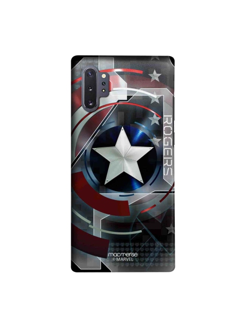 

macmerise Grey & Red Marvel Comics Captain America Rogers Sublime Samsung Galaxy Note 10 Plus Back Case