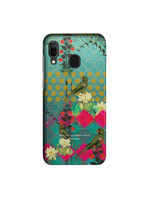 

macmerise Green & Pink India Circus Mitthu Miya Sublime Samsung Galaxy A30 Back Case