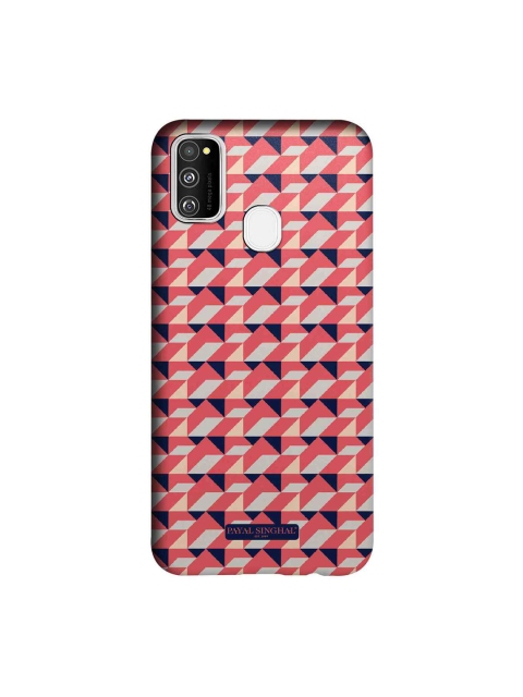 

macmerise Red & Grey Payal Singhal Coral Vy Sublime Samsung Galaxy M30s Back Cover
