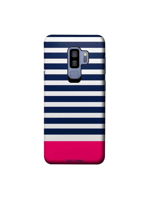 

macmerise White & Blue Simply Stripes Sublime Samsung Galaxy S9 Plus Back Case
