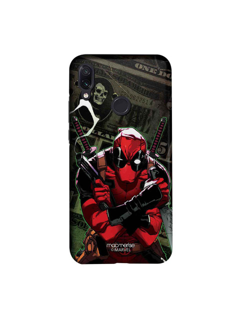 

macmerise Red & Black Marvel Comics Deadpool Dollar Sublime Xiaomi Redmi Note 7 Back Case