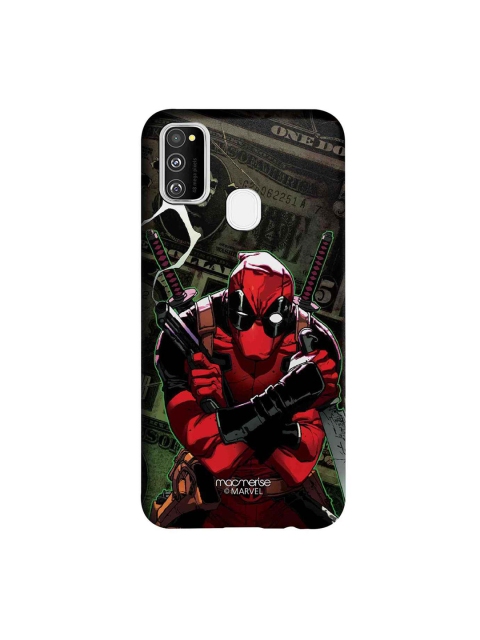 

macmerise Red & Black Marvel Comics Deadpool Dollar Sublime Samsung Galaxy M30S Back Case