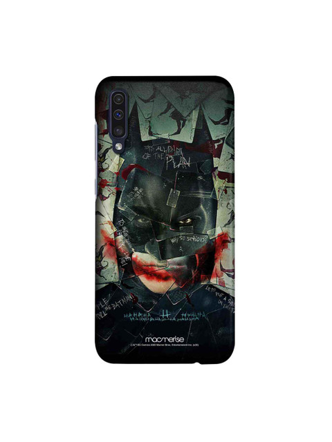 

macmerise Black & Red DC Comics Bat Joker Graffiti Samsung Galaxy A50 Back Case