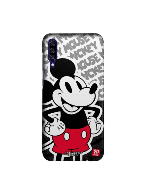 

macmerise White & Black Disney Mickey Strike A Pose Sublime Samsung A30s Back Case