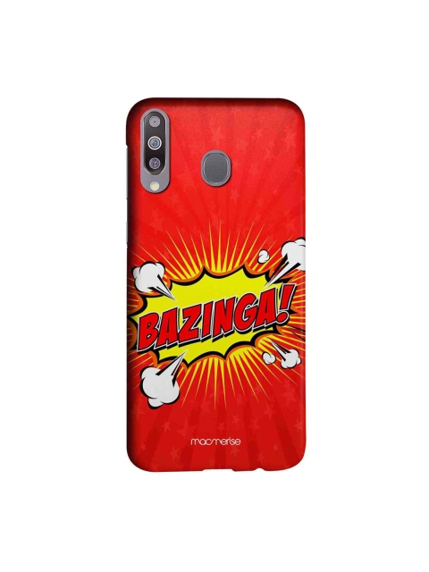 

macmerise Red & Yellow Bazinga Sublime Samsung Galaxy M30 Back Case