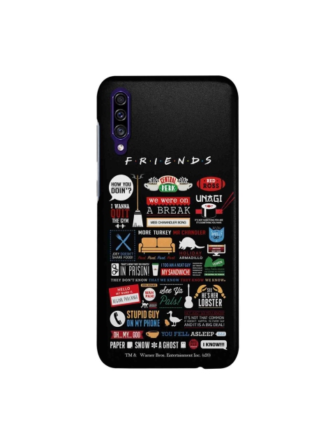 

macmerise Black & White Friends Infographic Samsung Galaxy A30S Back Case
