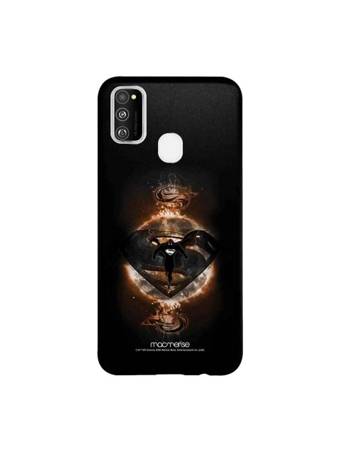

macmerise Black & Yellow DC Comics Superman Rage Sublime Samsung Galaxy M30S Back Case