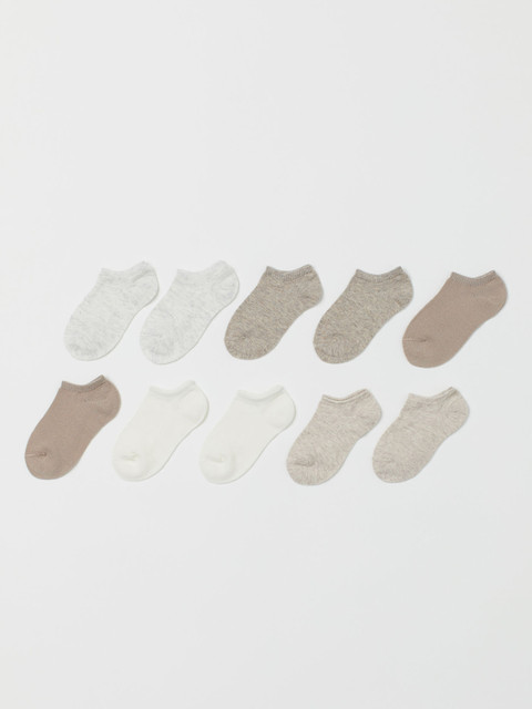 

H&M Kids 10-Pack Trainer Socks, White