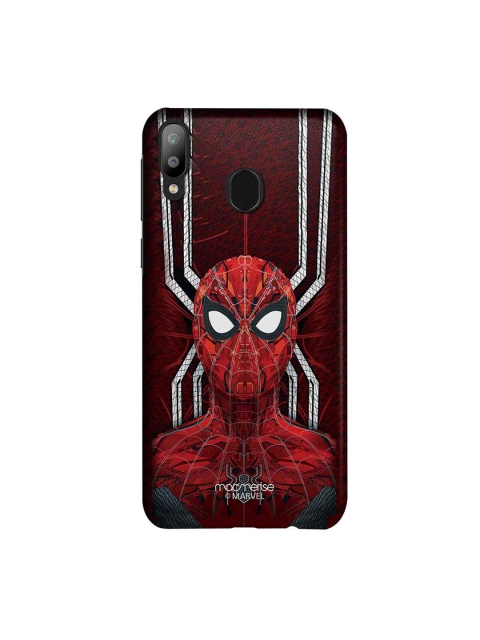 

macmerise Red & White Marvel Comics Spidey Stance Sublime Samsung Galaxy M20 Back Case