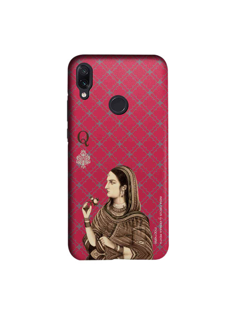 

macmerise Red & Brown India Circus Ban Ja Rani Sublime Xiaomi Redmi Note 7 Back Cover
