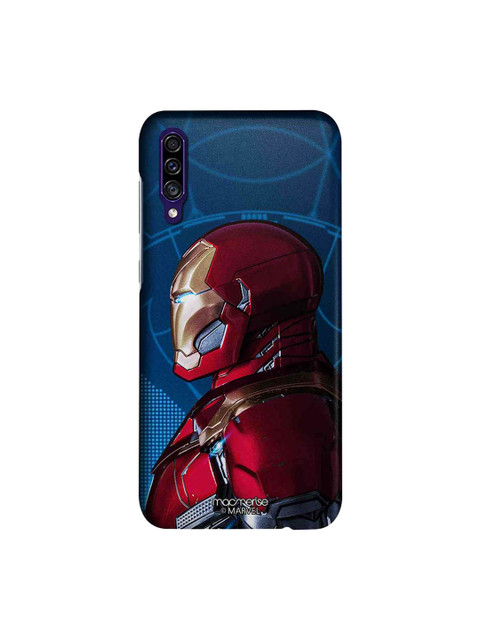 

macmerise Blue & Red Marvel Comics Iron Man Side Armor Sublime Samsung Galaxy A30S Back Case
