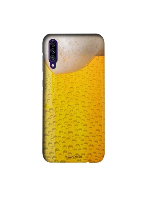 

macmerise Yellow & Beige Chug It Samsung Galaxy A30S Back Case