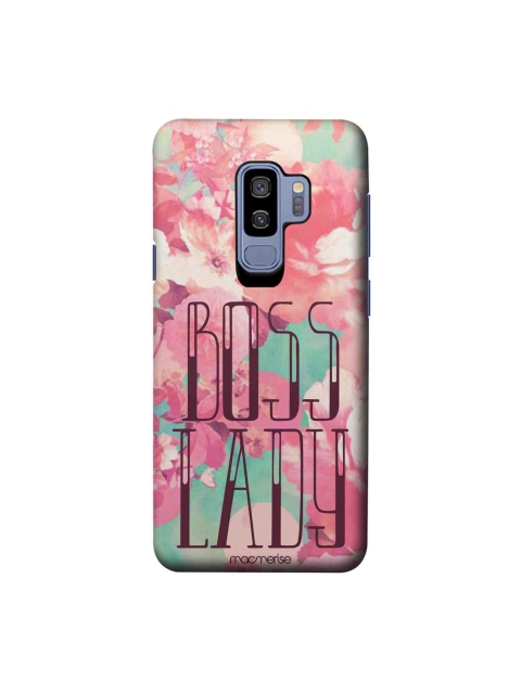 

macmerise Pink & Green Boss Lady Sublime Samsung Galaxy S9 Plus Back Case