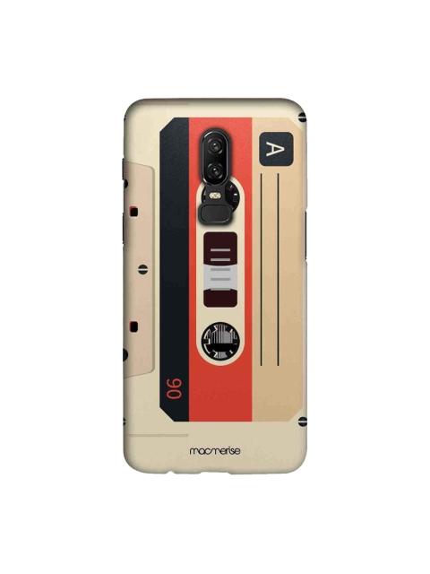 

macmerise Beige & Red Casette Sublime OnePlus 6 Back Cover