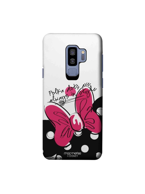 

macmerise White & Black Disney Polka Minnie Sublime Samsung Galaxy S9 Plus Back Case
