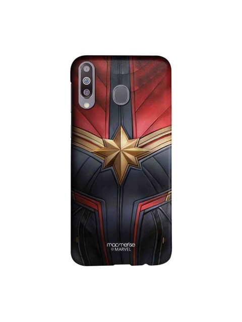 

macmerise Blue & Red Marvel Comics Suit Up Captain Marvel Sublime Samsung Galaxy M30 Back Case
