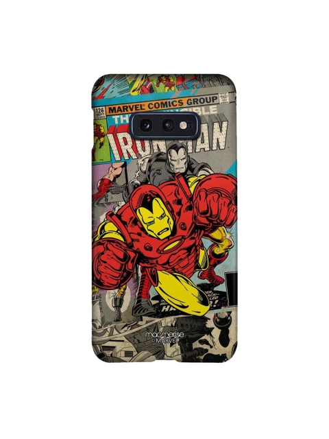 

macmerise Grey & Red Marvel Comics Ironman Sublime Samsung Galaxy S10E Back Case