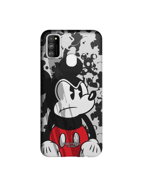 

macmerise Black & Grey Disney Grumpy Mickey Sublime Samsung Galaxy M30S Back Case