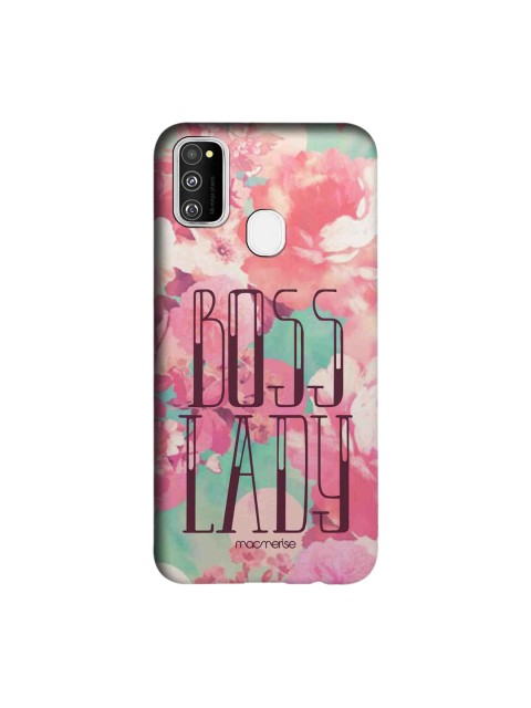 

macmerise Pink & Green Boss Lady Sublime Samsung Galaxy M30S Back Case