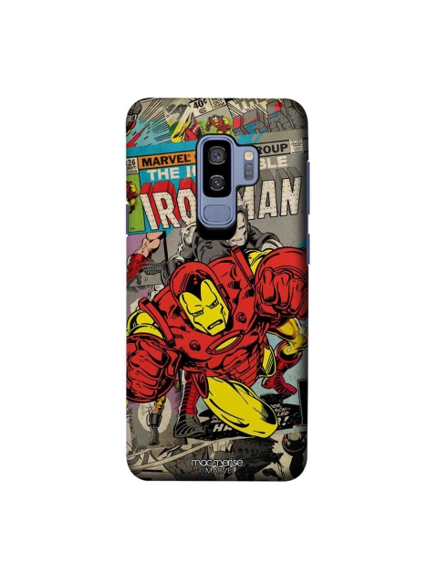 

macmerise Grey & Red Marvel Comics Ironman Sublime Samsung Galaxy S9 Plus Back Case