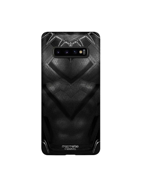 

macmerise Black Marvel Comics Suit up Black Panther Sublime Samsung Galaxy S10 Plus Back Case