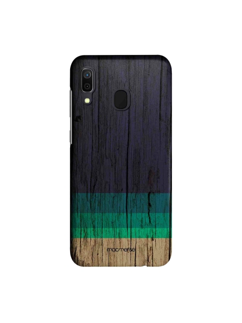 

macmerise Blue & Grey Wood Stripes Sublime Samsung Galaxy A30 Back Case