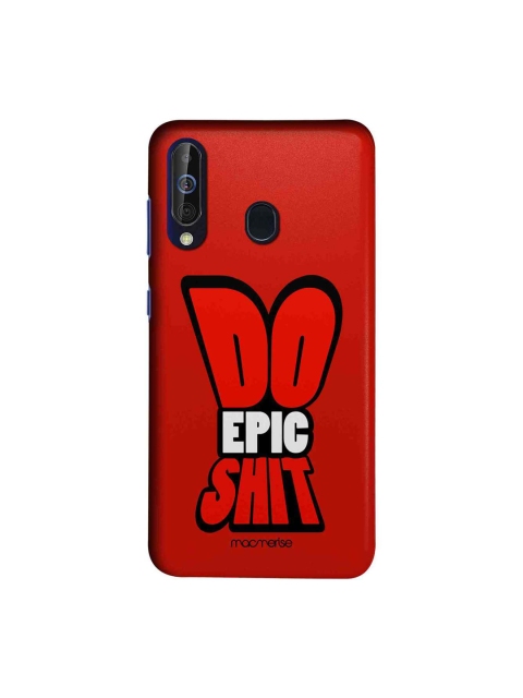 

macmerise Red & White Do Epic Shit Sublime Samsung Galaxy A60 Back Cover