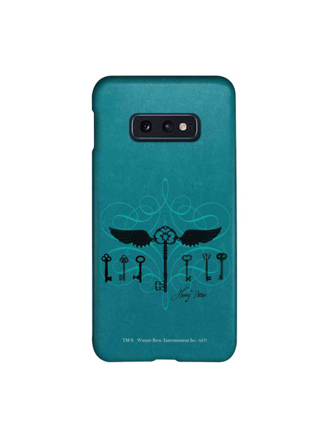 

macmerise Teal Blue & Black Harry Potter Keys Sublime Samsung Galaxy S10E Back Case