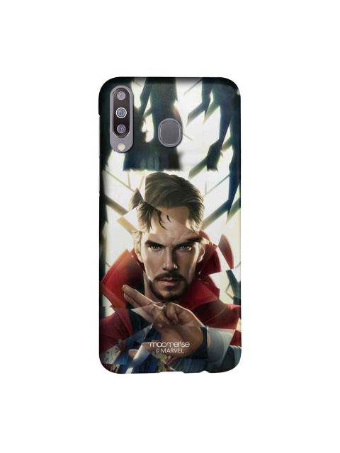 

macmerise Black & White Marvel Comics Doctor Strange Geometric Sublime Samsung Galaxy M30 Back Case