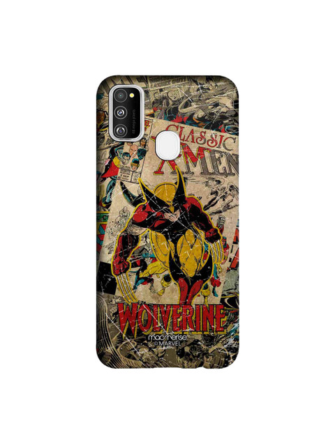 

macmerise Beige & Red Marvel Comics Wolverine Sublime Samsung Galaxy M30S Back Case
