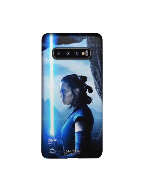 

macmerise Blue & White Star Wars Light Saber Samsung Galaxy S10 Back Case