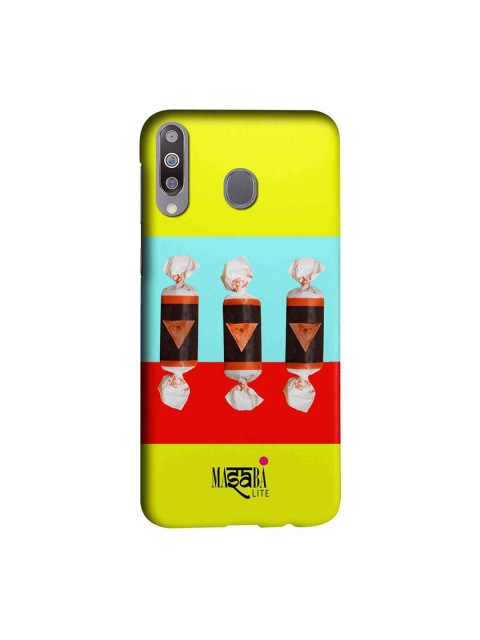 

macmerise Yellow & Blue Masaba Lite Masaba Cone Candy Sublime Samsung Galaxy M30 Back Cover