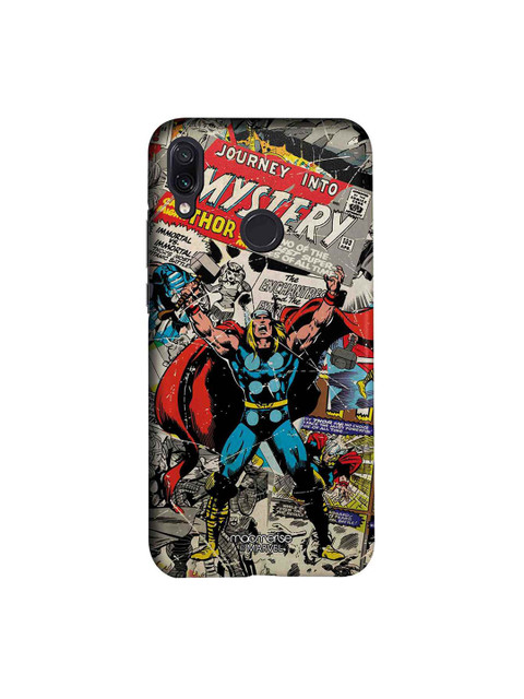 

macmerise Grey & Blue Marvel Comics Comic Thor Sublime Xiaomi Redmi Note 7 Back Cover
