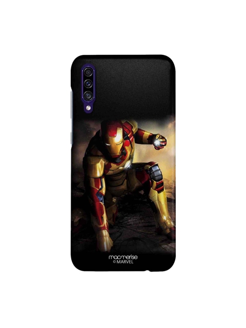 

macmerise Black & Red Marvel Comics Mark 42 Sublime Samsung Galaxy A30S Back Case