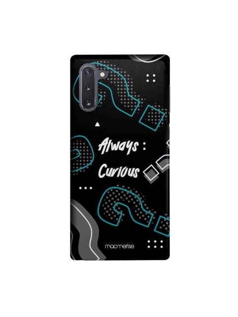 

macmerise Black & Grey Always Curious Sublime Samsung Galaxy Note10 Back Cover