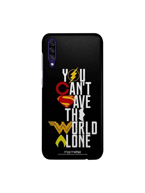 

macmerise Black & White Justice League Motto Sublime Samsung Galaxy A30S Back Case