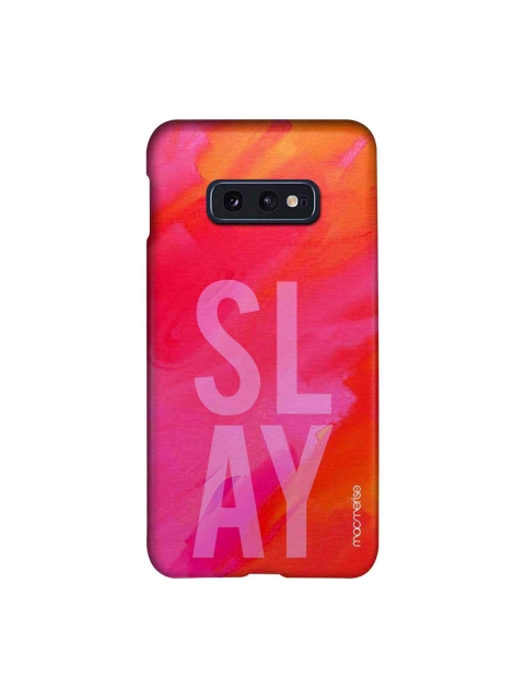 

macmerise Pink & Red Slay Samsung Galaxy S10E Back Case