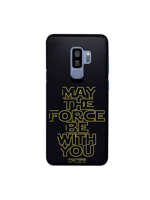 

macmerise Black & Yellow Star Wars Classic Sublime Samsung Galaxy S9 Plus Back Case