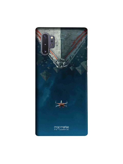 

macmerise Blue & Grey Star Wars Poe's XWing Fighter Sublime Samsung Galaxy Note 10 Plus Back Case