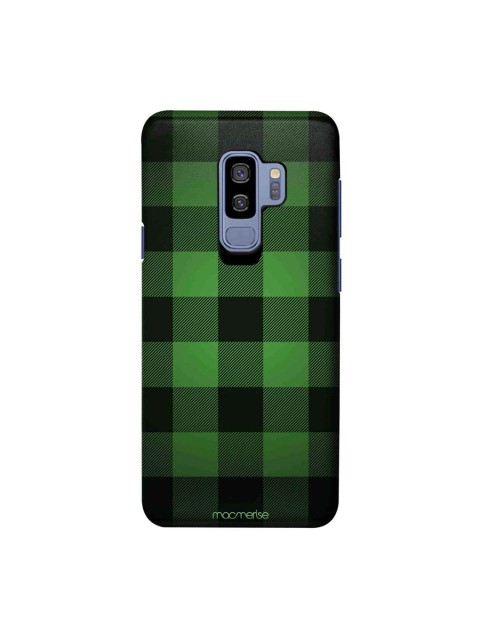 

macmerise Green & Black Checkmate Sublime Samsung Galaxy S9 Plus Back Case