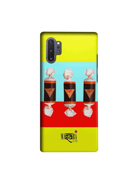 

macmerise Yellow & Blue Masaba Lite Cone Candy Samsung Galaxy Note10 Plus Back Cover