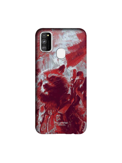 

macmerise Red & Grey Marvel Comics Charcoal Art Rocket Sublime Samsung Galaxy M30S Back Case