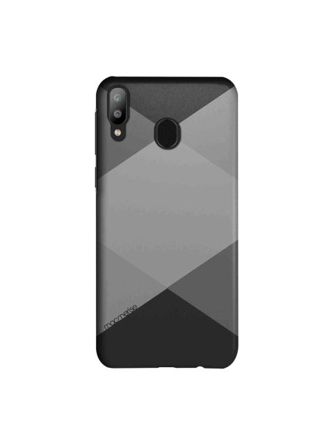 

macmerise Black & Grey Criss Cross Sublime Samsung Galaxy M20 Back Case