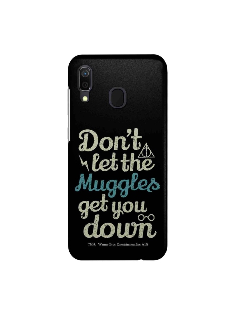 

macmerise Black & Grey Harry Potter Muggle Theory Samsung Galaxy A30 Back Case